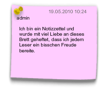Notizzettel